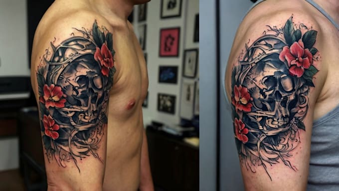 Create unique and realistic an amazing custom tattoo designs by ...