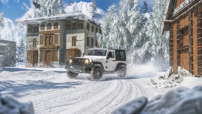 create cinematic snow environments in unreal engine 5