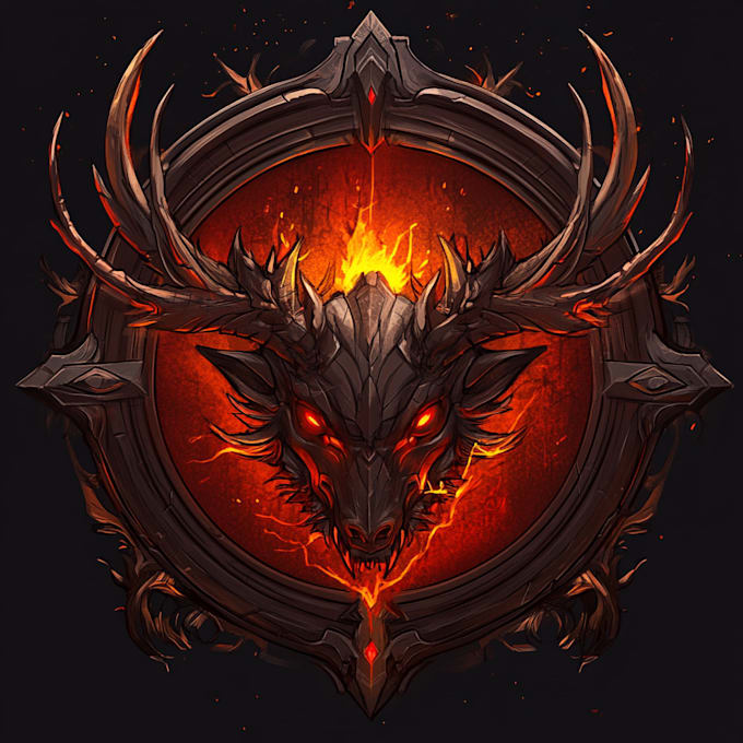 design awesome rpg fantasy or sci fi logo for you