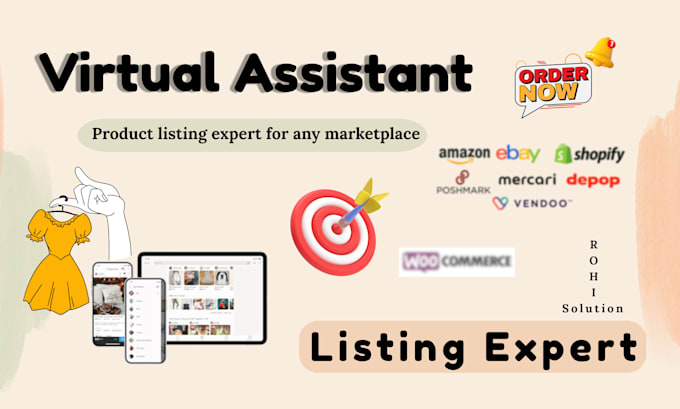 be your product lister for poshmark, ebay, depop and vendoo