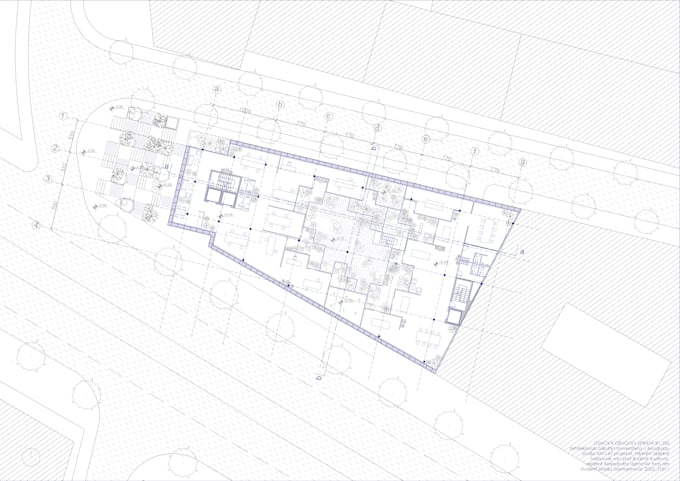 create 2d architectural floor plans and technical drawings