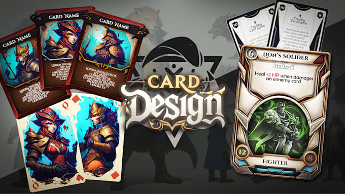 design unique cards for your project