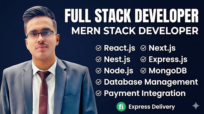 build or rebuild website, website development as full stack web developer