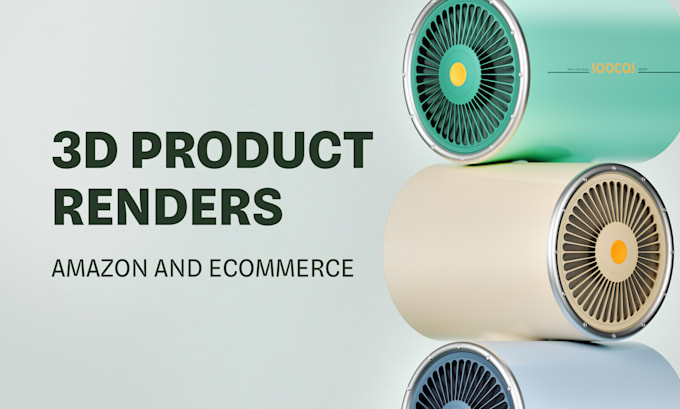 create photorealistic 3d product renders for amazon and ecommerce