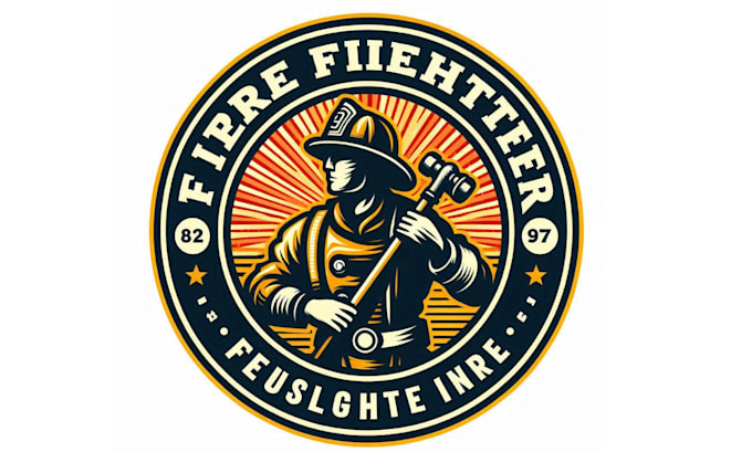 do awesome firefighter logo