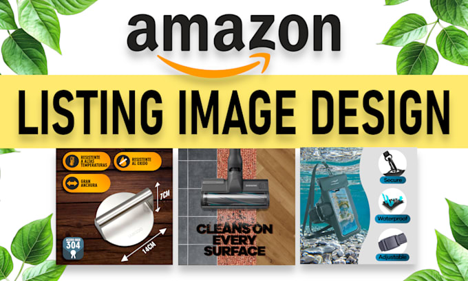 design amazon listing images, product photo editing, 3d render