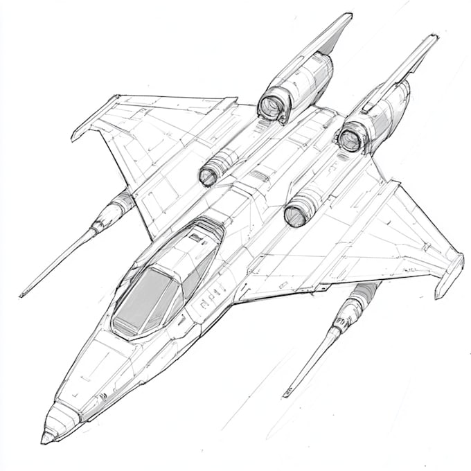 design spaceships and sci fi vehicles