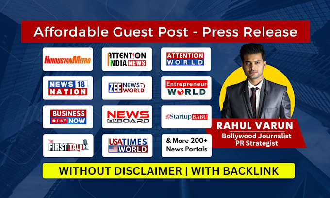 publish article in times of india, midday, worldwide media