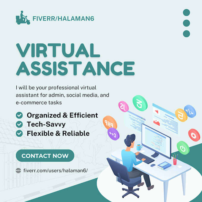 be your reliable virtual assistant for your business