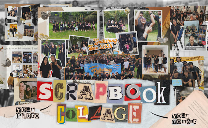 turn on your pictures into a scrapbook collage