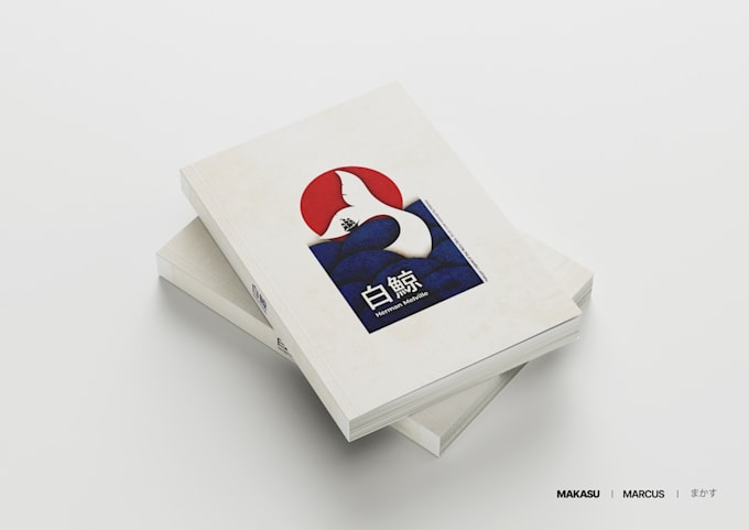 make a minimalist book or ebook cover design
