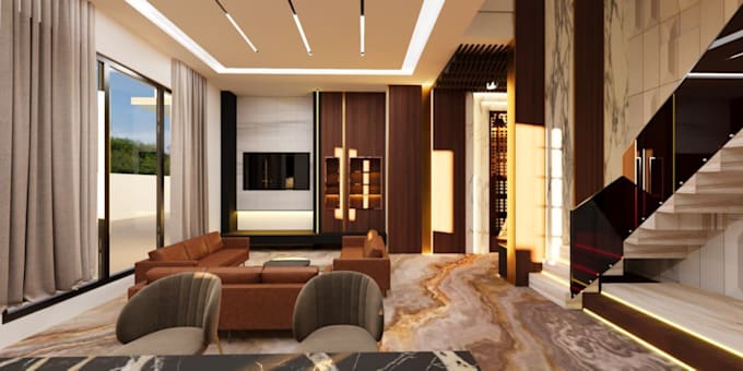 do 3ds max 3d modeling and interior   render photorealistic