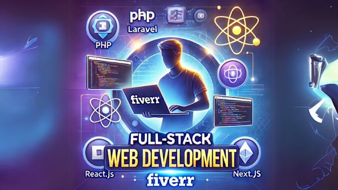 develop your website as a full stack, frontend, or backend developer