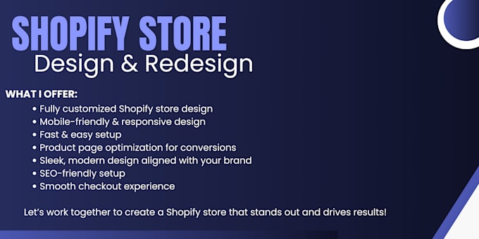 build your shopify store