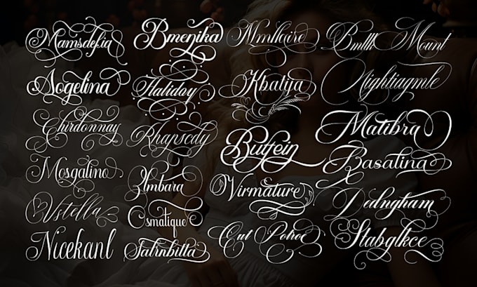 modern signature, handwritten, calligraphy, scripted, cursive logo