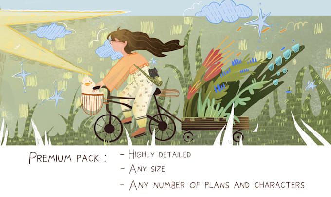 create illustrations for your project