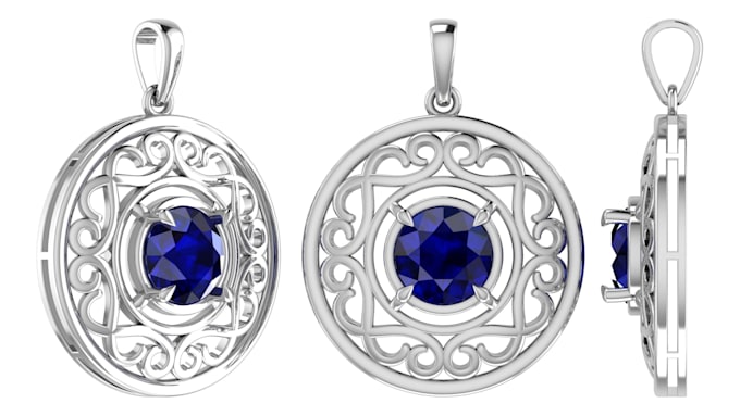 create 3d cad jewelry designs for manufacturing and printing