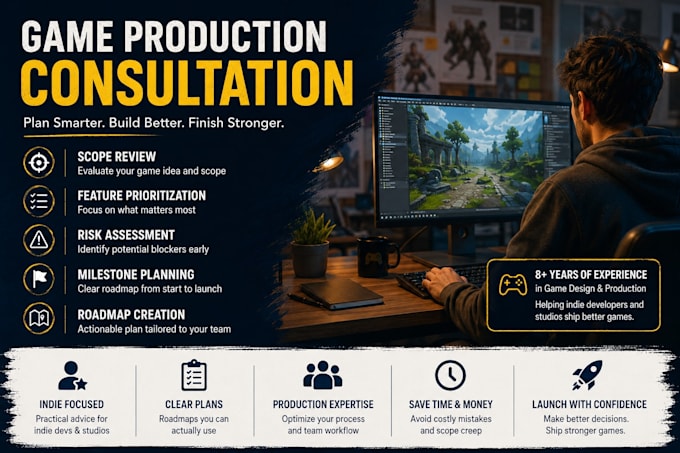 help plan and scope your indie game for success