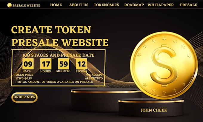 develop dapp defi presale staking launchpad on solana ethereum
