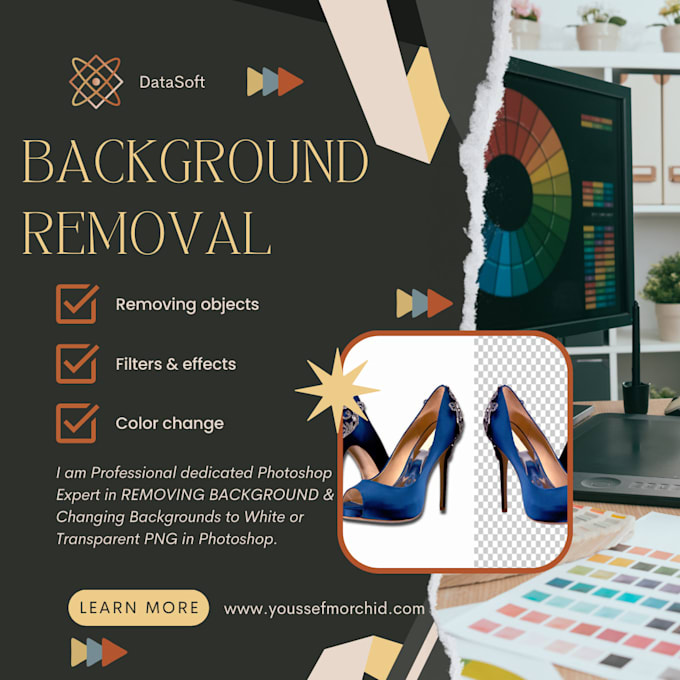 do bulk images editing and background removal in photoshop