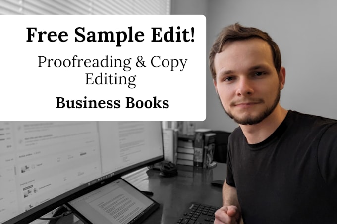proofread and copy edit your business book