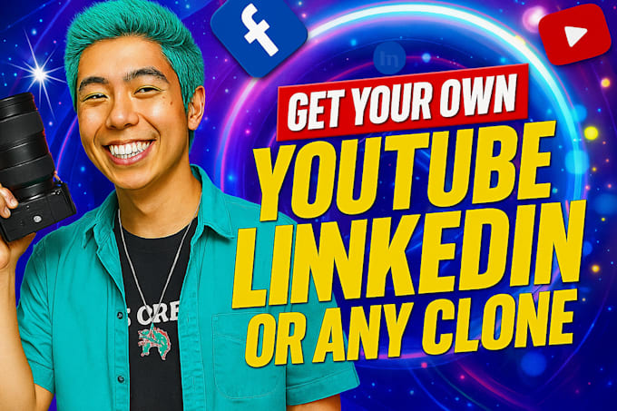 build customize linkedin, youtube, and other platform clones