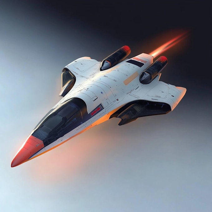 Create sci fi spaceship concept art for you by Doliboosta | Fiverr