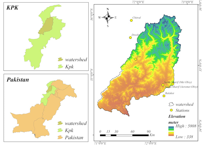 perform hydrological modeling using arc swat