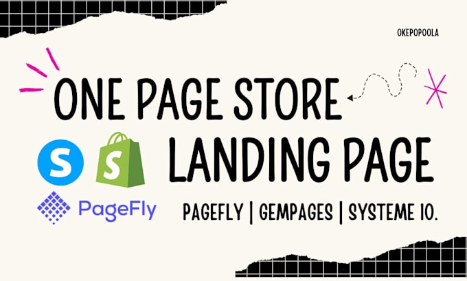 Design landing page shopify one product store lead capture by pagefly ...