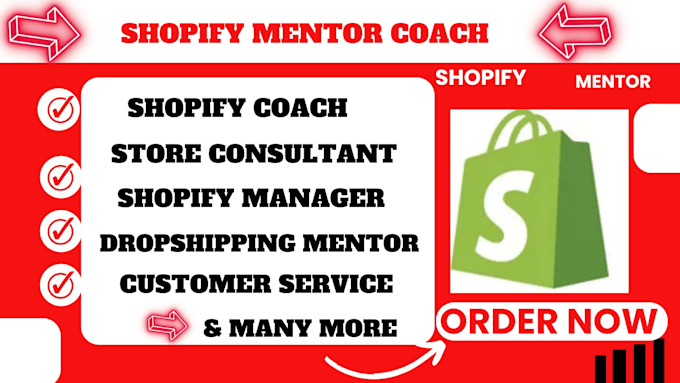 be your shopify dropshipping mentor coach and consultant