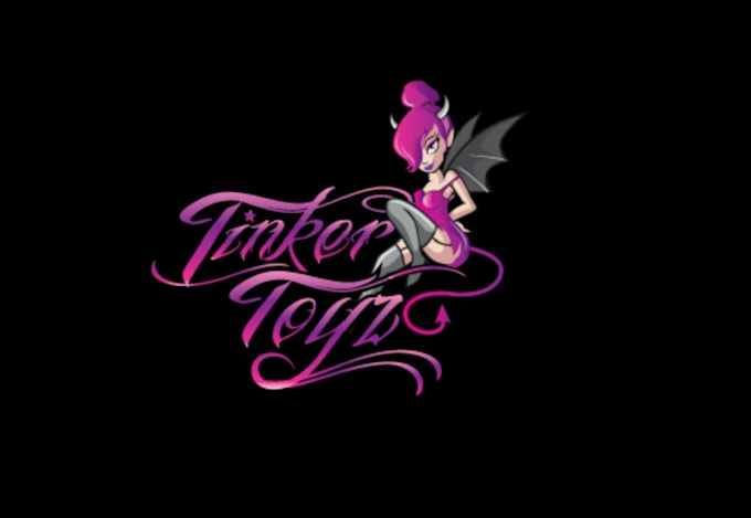create a custom modern girl logo design