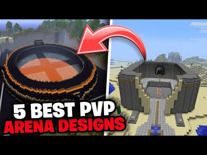design thrilling minecraft pvp arenas and battlegrounds