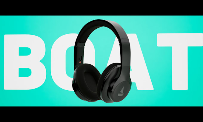 create 3d earbuds animation 3d headphone render  headset design and modeling