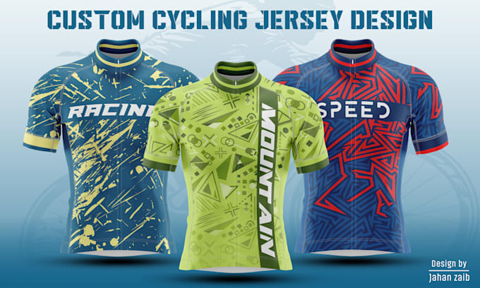 do custom sublimation and cycling uniform design