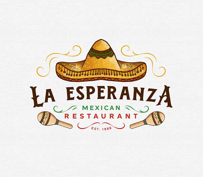 design wonderful mexican restaurant logo