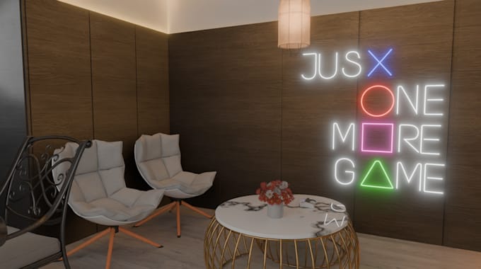 render high quality 3d interior architectural visualisation