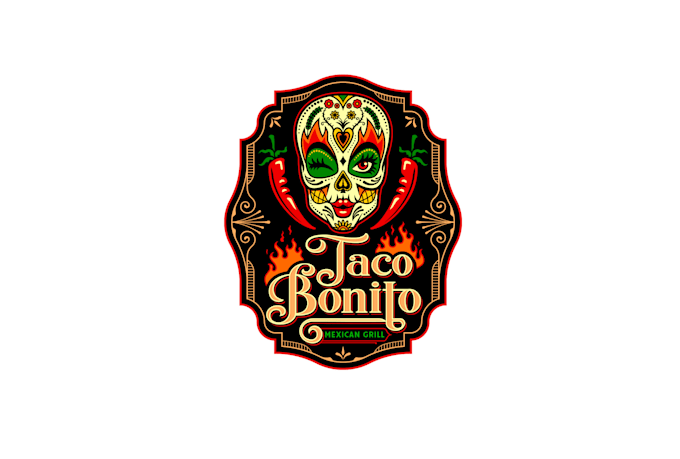 design awesome taco mexican grill logo