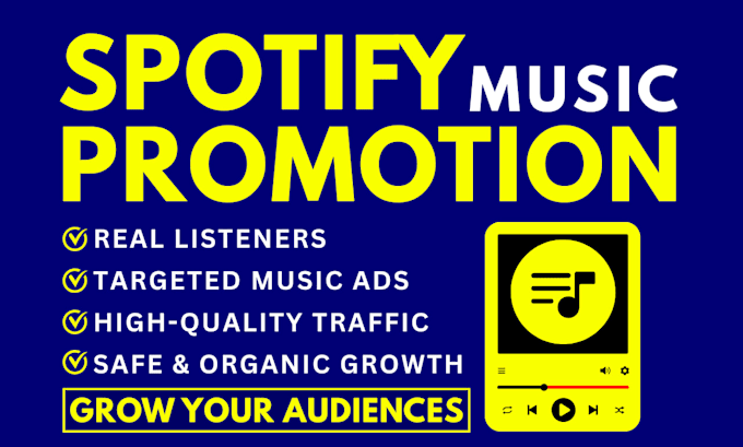 do spotify music promotion for audience growth