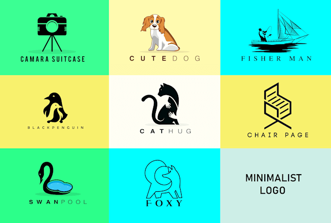 make creative minimalist business logo or any graphics design