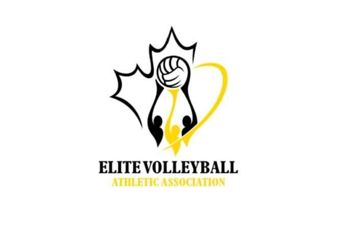make sustainability volleyball logo design for you