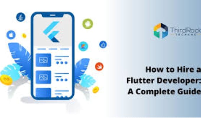 develop ios and android mobile app using react native and flutter