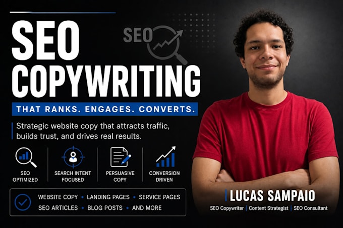 write SEO optimized website copy that converts