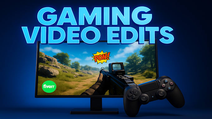 be your professional gaming video editor