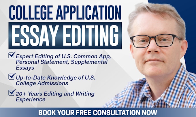 edit and advise on your college application essays