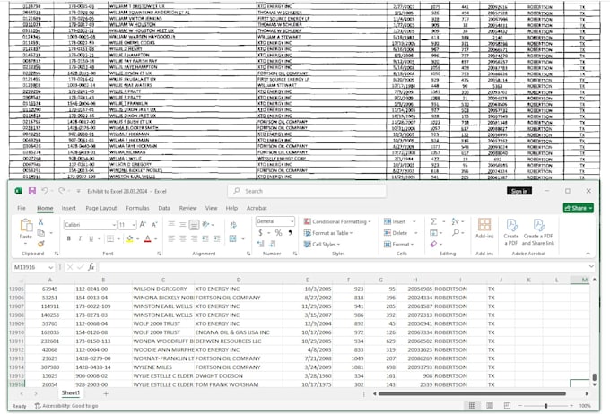 pdf to excel conversion