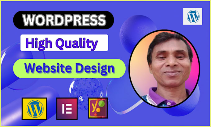 do perfect wordpress website design and any website