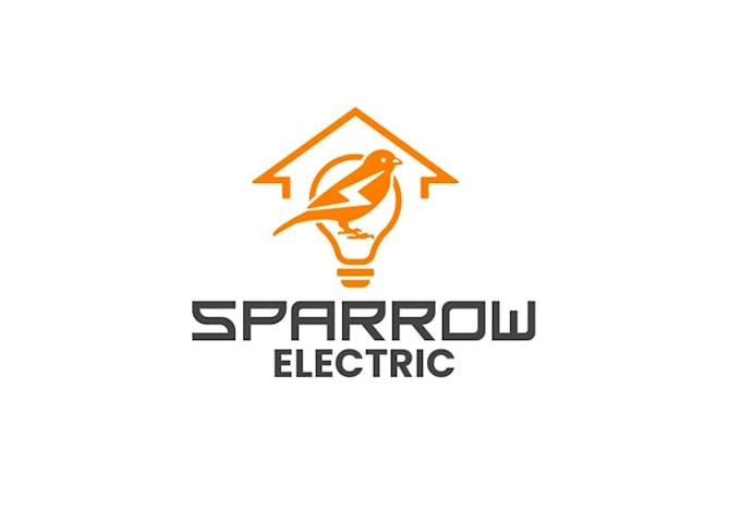 design beautiful residential home electrical business logo
