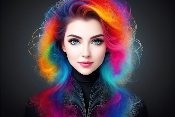 turn picture to amazing abstract scribble art