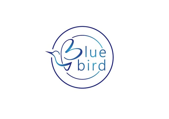 design blue bird coaching logo