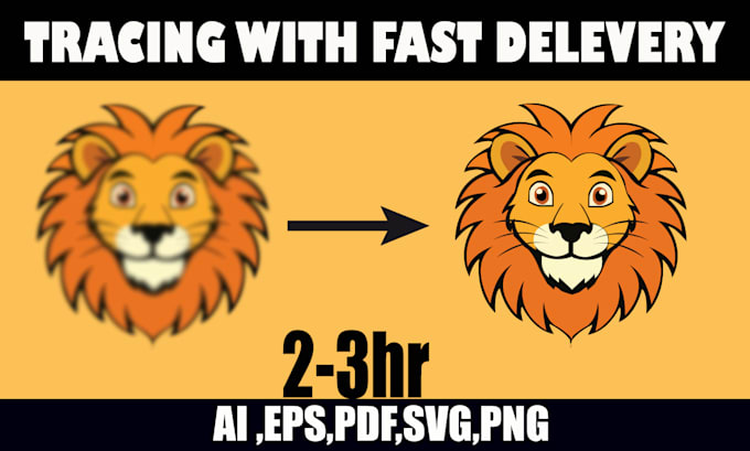 vectorize your image or logo with adobe illustrator or expert vector tracing